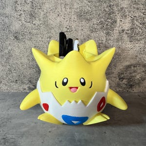 Cute Egg Pen Holder