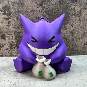 Purple Guy Coin Bank / Game Room Accessories
