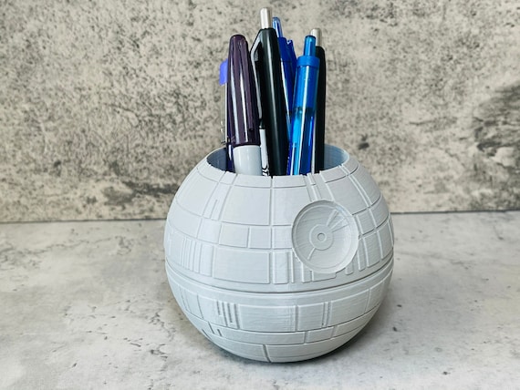 Pen and Pencil Holder Deathstar Makeup Brush Holder Pen Holder Marker  Holder Pen and Pencil Case 