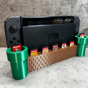 Switch Dock Mario / Game Cartridge Holder