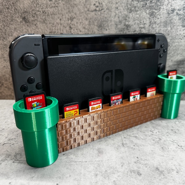 Switch Dock Mario / Game Cartridge Holder