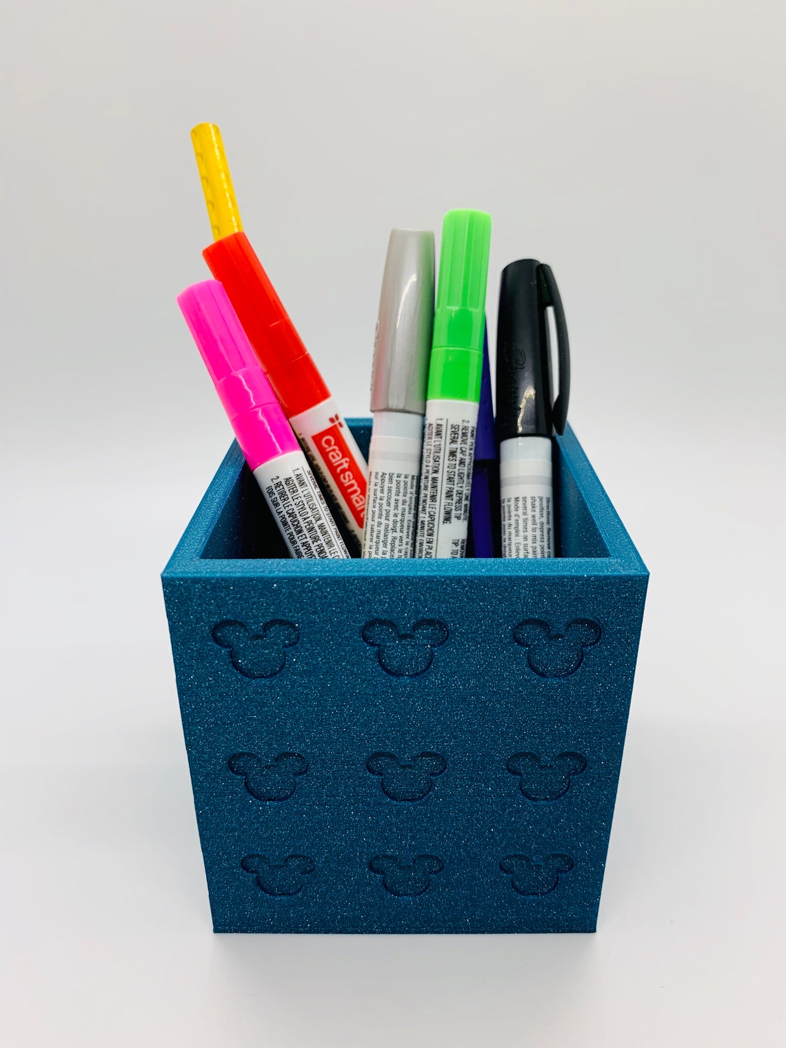 Disney Pen and Pencil Holder Makeup Brush Holder Mickey Etsy