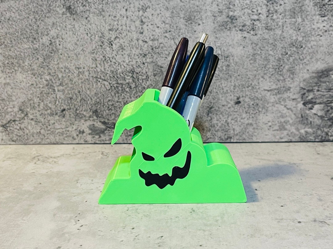 Pen and Pencil Holder Oogie Boogie Makeup Brush Holder Etsy
