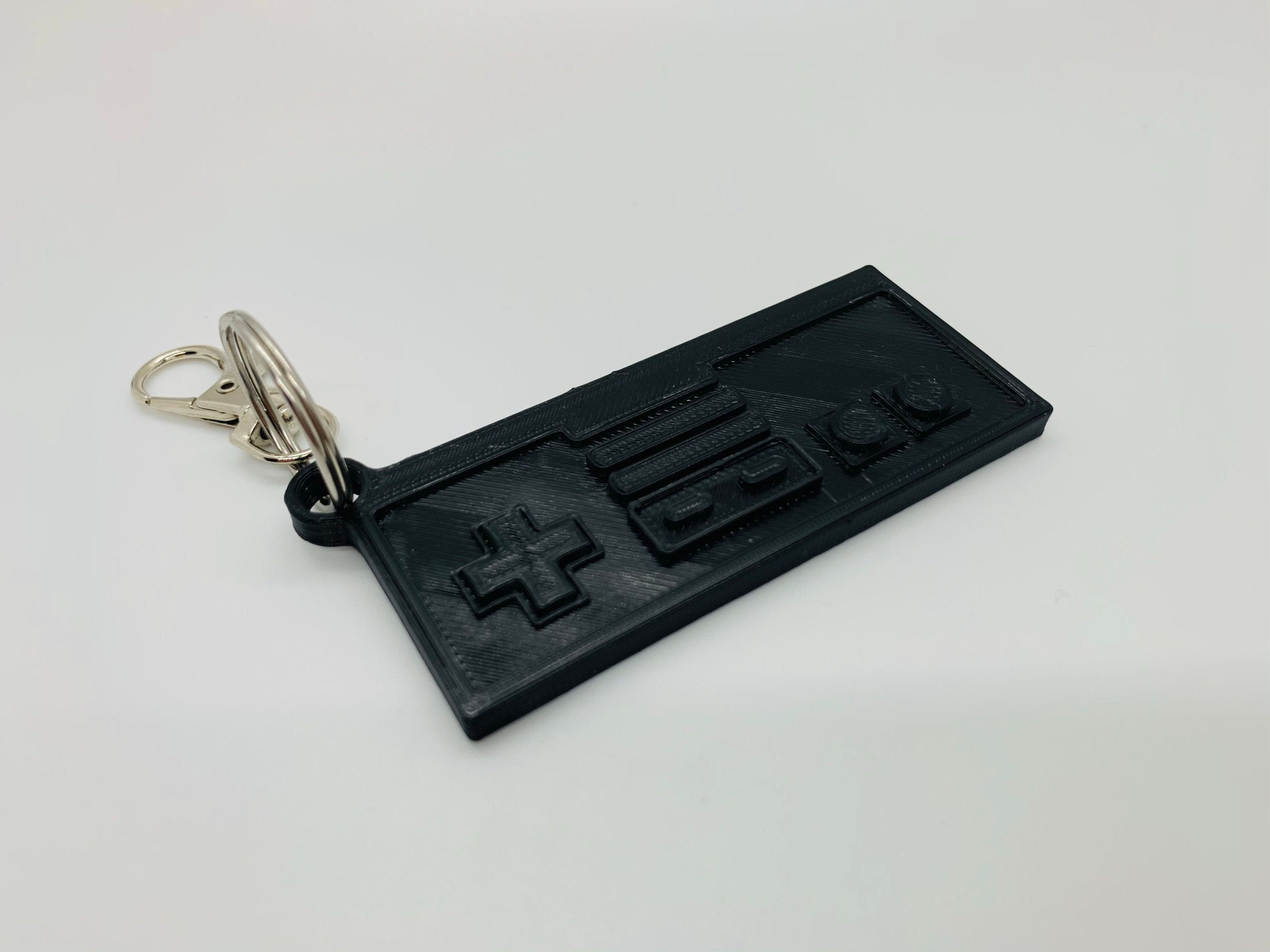 Nintendo Keychain 3D Printed Keychain Nintendo Ornament Etsy