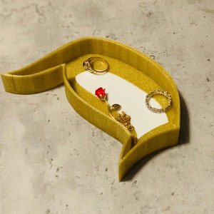 Jewelry Dish Tray | Letter D Trinket Dish