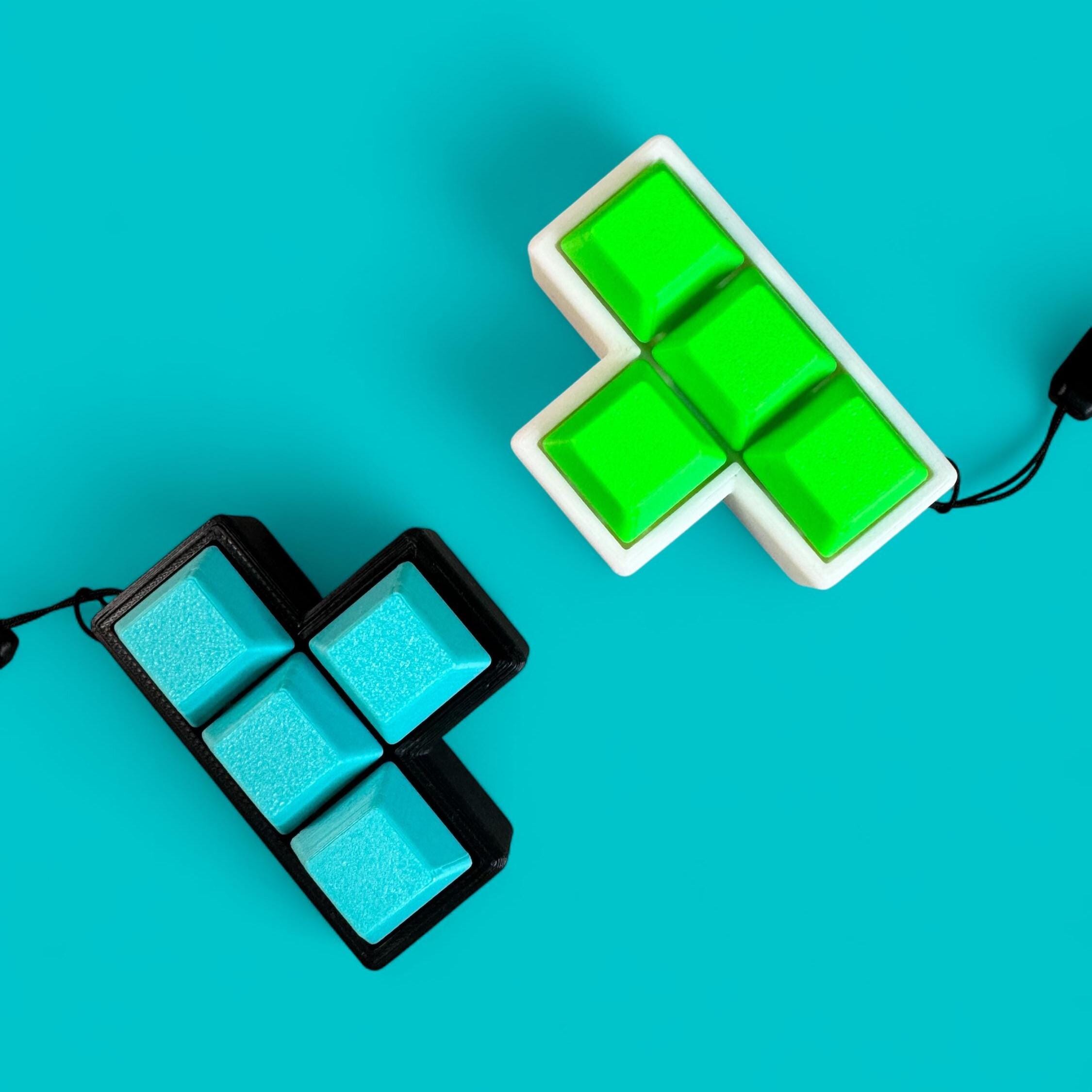 T字型4キーメカニカルキーボードクリッカーキーチェーン - キー