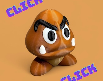 Goomba Fidget Clicker | Fidget Toy | Stress Relief Clicker | Stim Toy