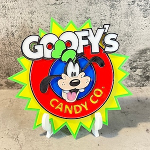 Goofy&#39;s Candy Co Sign