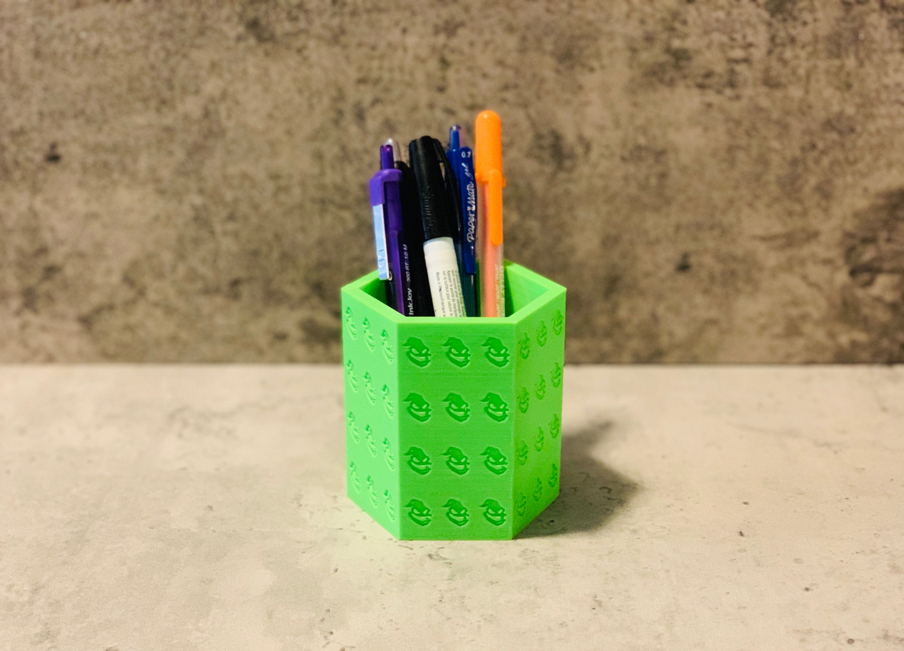 Pen Holder Oogie Boogie Pen and Pencil Holder Makeup Brush Etsy