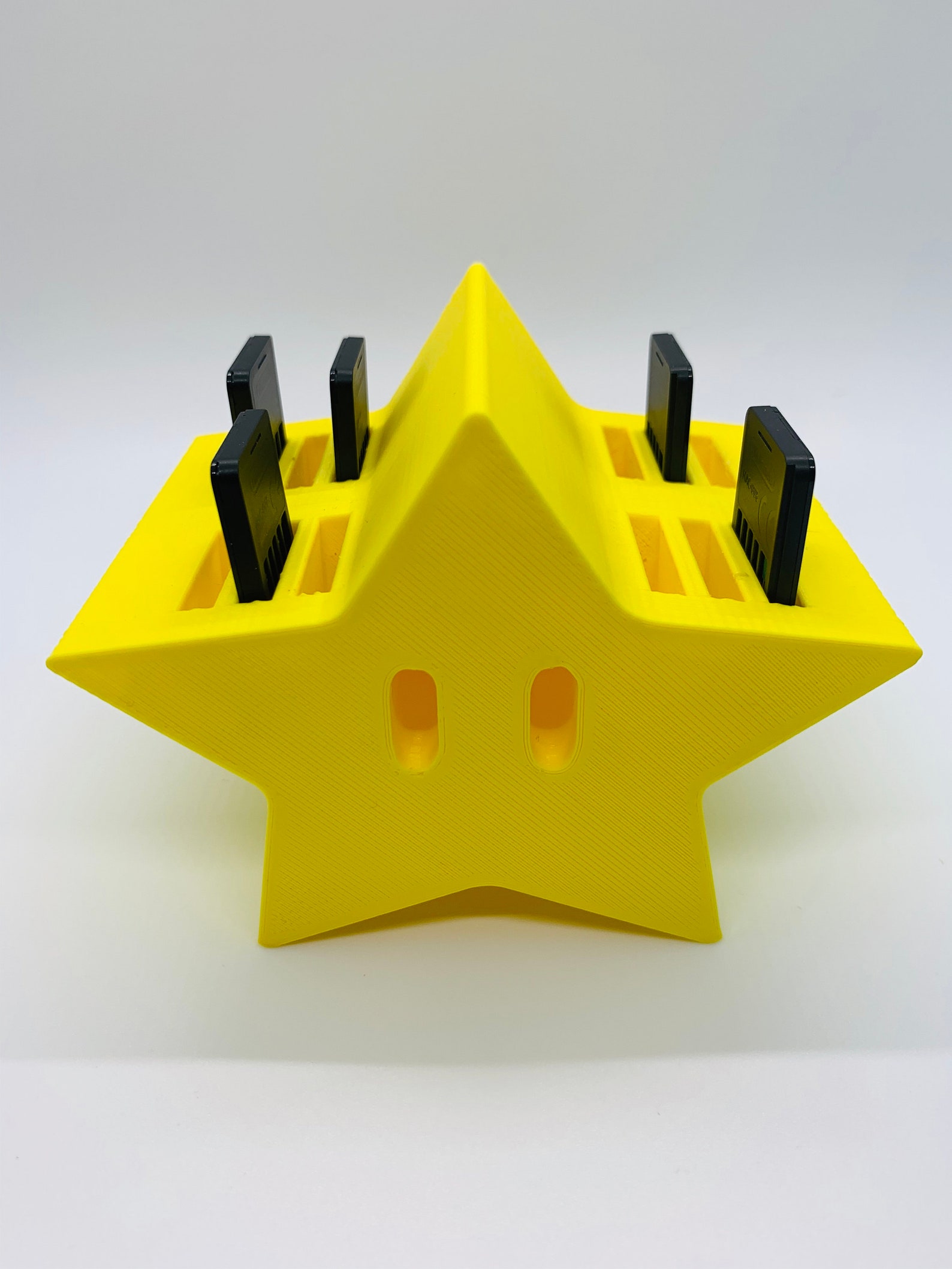 Nintendo Switch Game Card Holder Mario Star Game Cartridge Etsy