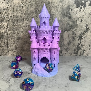 Sand Castle Dice Tower | Tiny Dice Tower