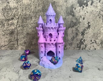 Sand Castle Dice Tower | Tiny Dice Tower