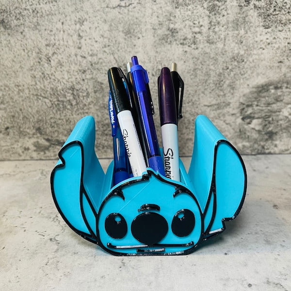 Lilo Stitch Makeup Brush Holder Etsy