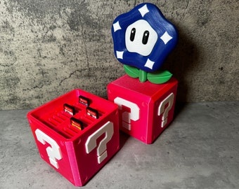 Switch Game Card Holder | Wonder Flower Game Cartridge Holder | Game Cartridge Case
