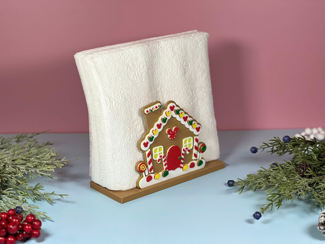 Gingerbread House Napkin Holder Etsy