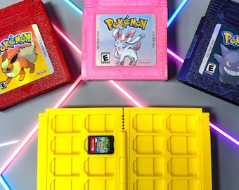 Custom Retro Inspired Switch/Switch 2 Game Card Holder | Game Boy Display Case