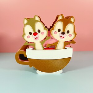 Pen and Pencil Holder | Chip and Dale Makeup Brush Holder | Marker Holder | Pen and Pencil Case image 4