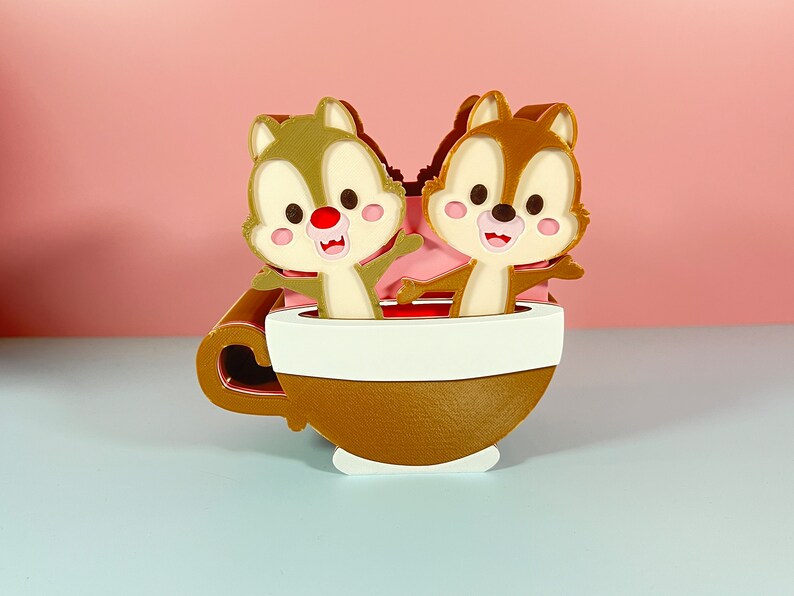 Pen and Pencil Holder | Chip and Dale Makeup Brush Holder | Marker Holder | Pen and Pencil Case image 4