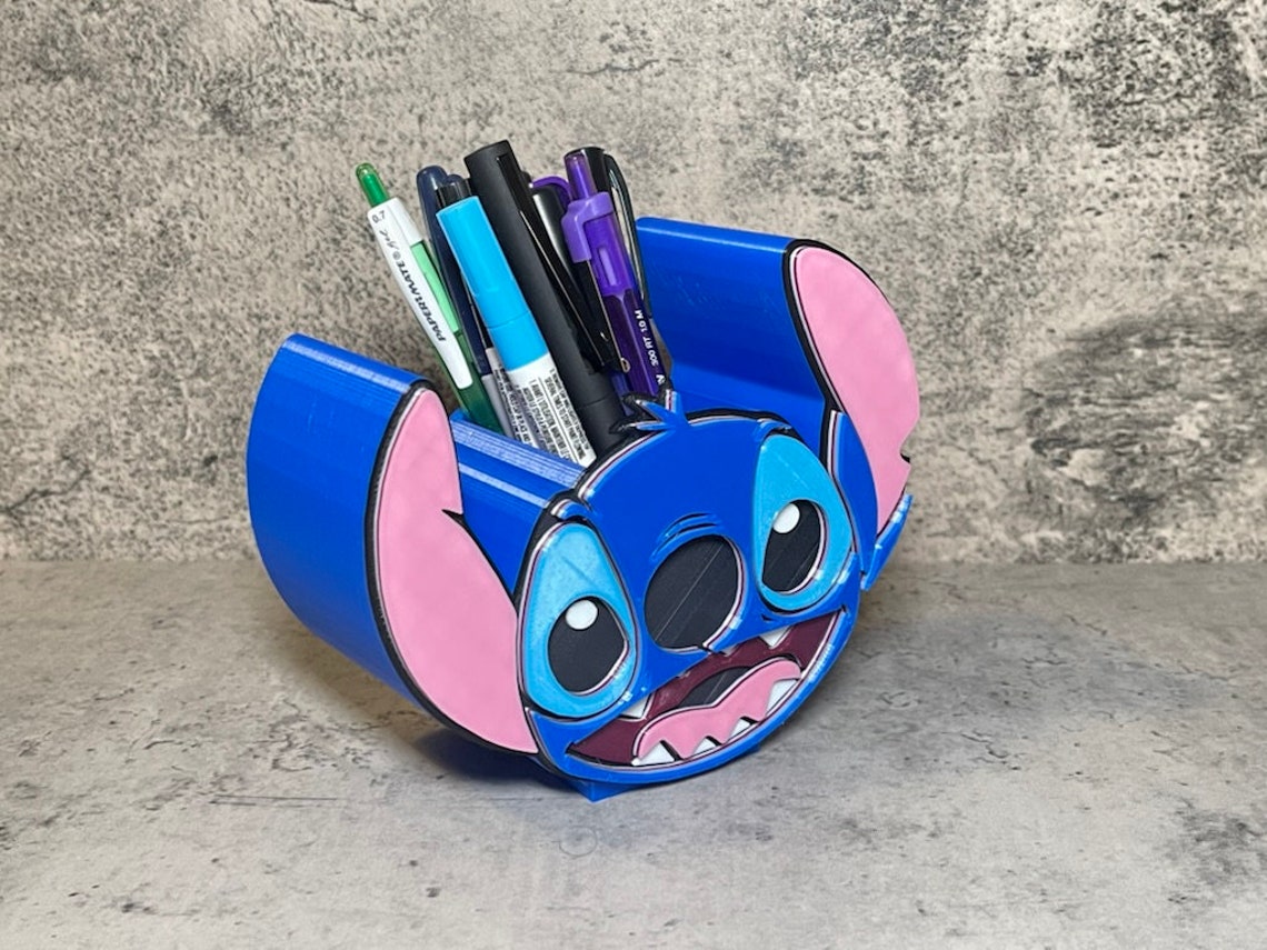 Pen and Pencil Holder Stitch Makeup Brush Holder Marker Etsy