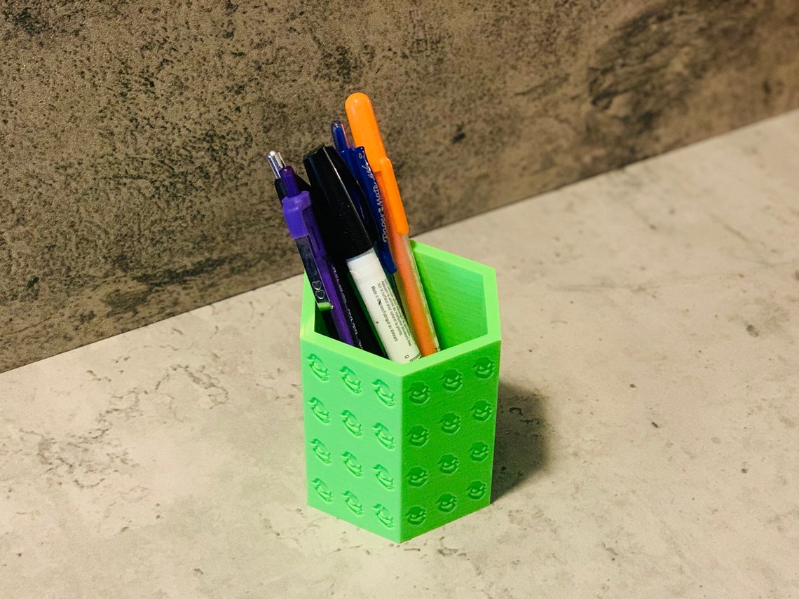 Pen Holder Oogie Boogie Pen and Pencil Holder Makeup Brush Etsy