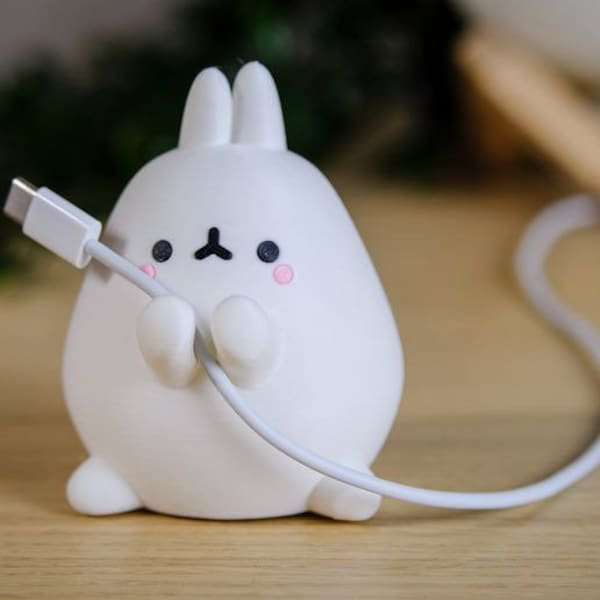 Kawaii Bunny Cable Holder