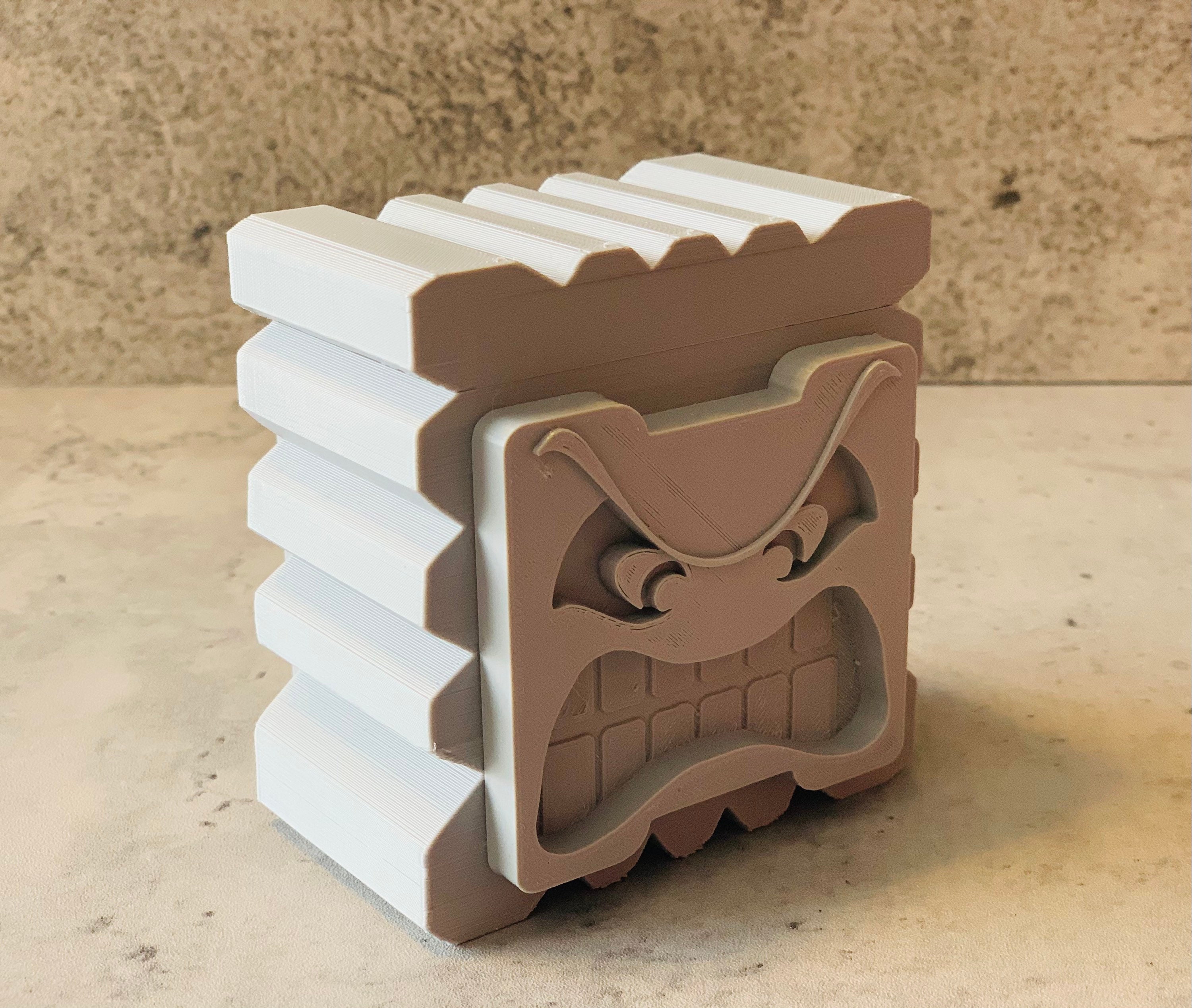 Switch Game Card Holder | Game Cartridge Holder | Thwomp Mario Brothers ...