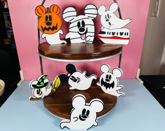 Mouse Ghost Tier Tray Decorations