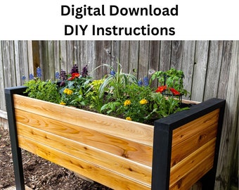 DIY Instructions for Raised Garden Bed