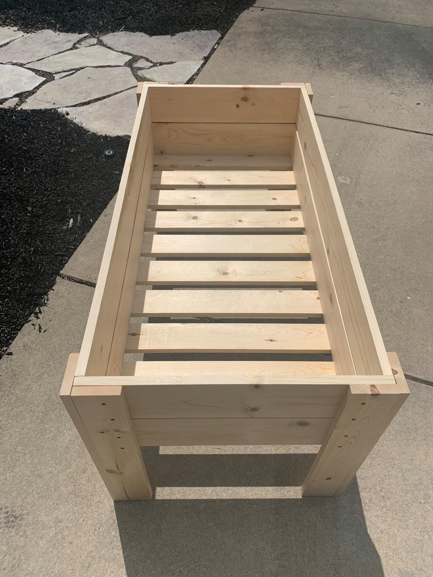 Self Rising Box Design DIY Digital Instructions -- Build Your Own Raised Garden Box - Etsy