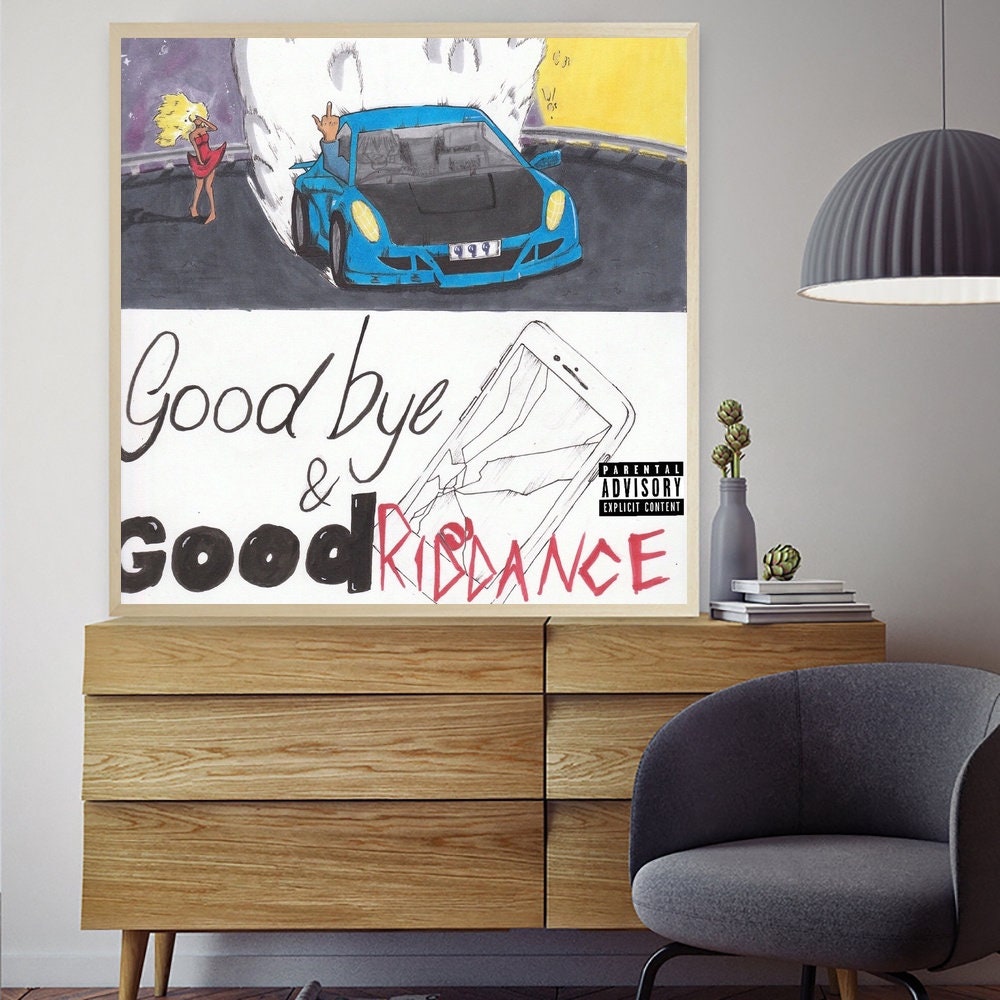 Goodbye Good Riddance Poster Ablum Cover Art Canvas Prints Etsy