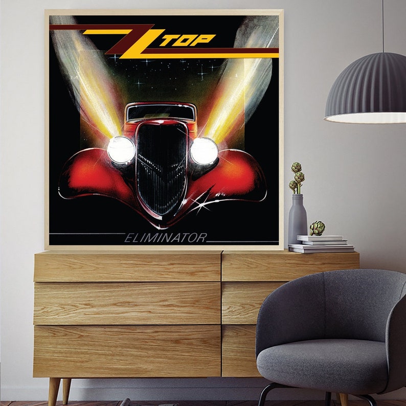 Eliminator Poster Ablum Cover Art Canvas Prints No Frame Just Poster