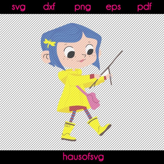 Download Coraline Svg Silhouette Svg Cricut Etsy