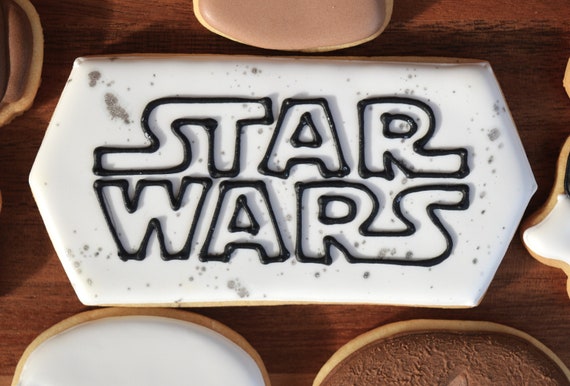 Star Wars-star Wars Cookies-yoda-darth Vader-princess Leia