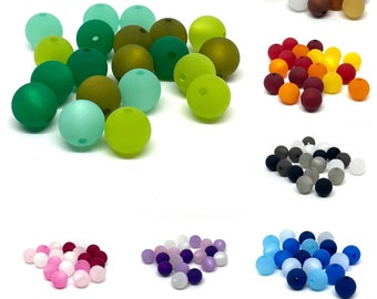 Polaris Perlen-Mix, verschiedene Sets - Mischung nach Farben, Kunststoffperle zum Schmuck basteln, Modeschmuck, Polarisperle