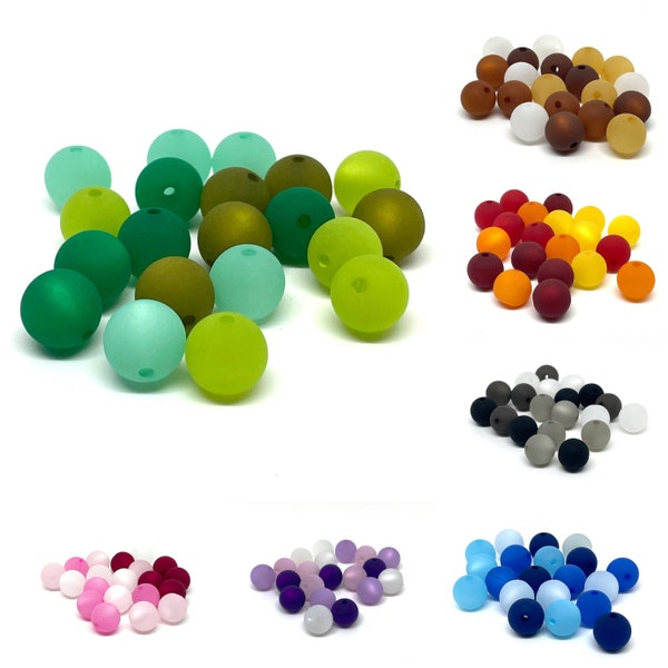 Polaris Perlen-Mix, verschiedene Sets - Mischung nach Farben, Kunststoffperle zum Schmuck basteln, Modeschmuck, Polarisperle