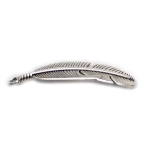Pendant spring 41 x 11 mm antique silver for jewelry production, for charm bracelets, necklaces