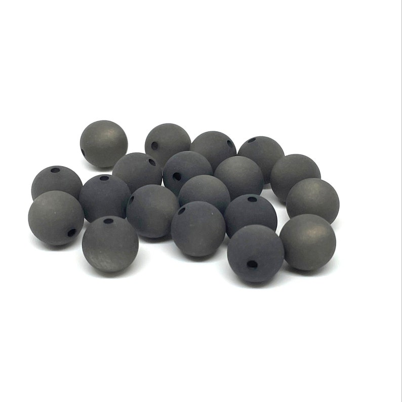 Polaris beads variant black/white Dunkelgrau