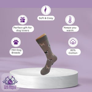 Siberian Husky Fun Print Socks: Unisex Dog Lover Gift image 5