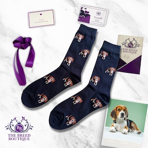 Calzini unisex con stampa Beagle Dog Unisex Taglia unica UK 5 - 11, EU 38 - 46 e US 7.5 - 12
