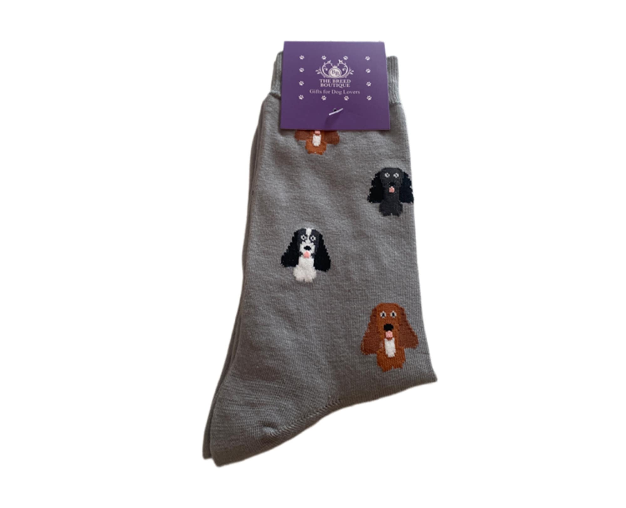 Cocker Spaniel Socks Unisex One Size Fit UK 5 - 11