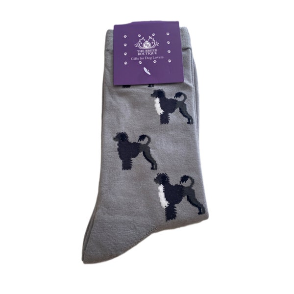 Portuguese Water Dog Socks Fun Unisex Socks One Size Fit UK 5 - 11, EU 38 to 46 and US 7.5 to 12