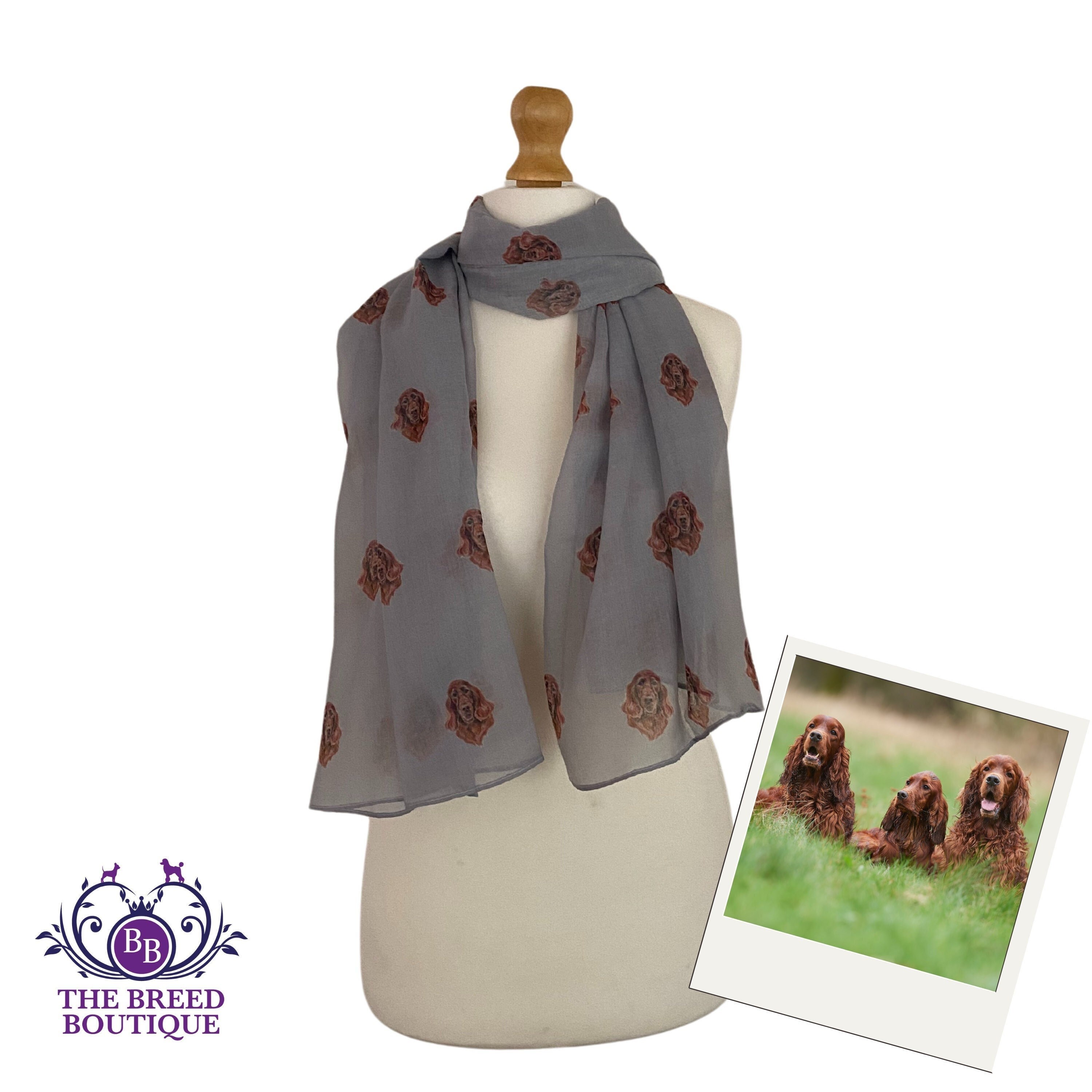 Irish Setter Chiffon Cover Up Irish Setter Chiffon Cover Up