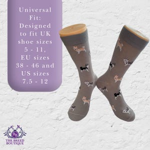 Siberian Husky Fun Print Socks: Unisex Dog Lover Gift image 4