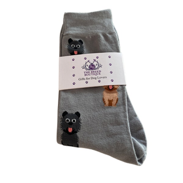 Chaussettes Cairn Terrier Design amusant unisexe Taille unique UK 5-11, EU 38-46, US 7.5-12