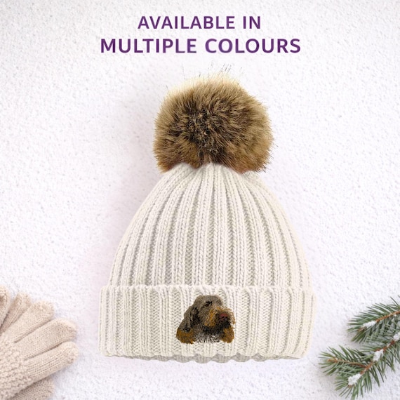 Italian Spinone Embroidered Beanie Unisex Dog Lover Hat With  display picture 1