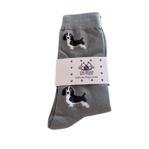 Springer Spaniels Socks Fun Unisex One Size Fit UK 5 11, EU 38 46 and US 7.5 12 image 2