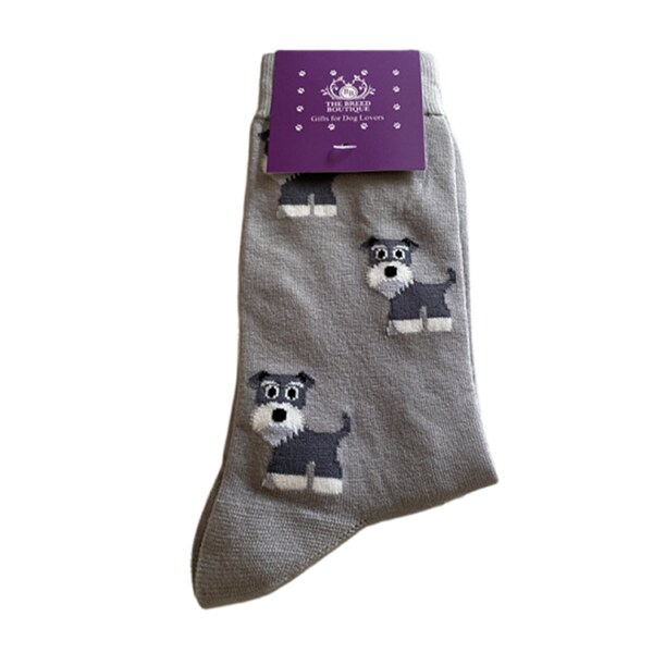 Chaussettes Schnauzer Miniature Unisexe Taille Unique Fit UK 5 - 11, EU 38 - 46, et US 7.5 - 12 Portez votre race préférée sur vos pieds !