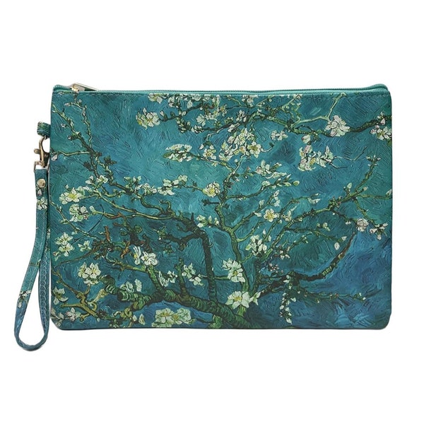 Van Gogh Almond Blossom Print Make Up/Cosmetics Bag - Artistic Collection - Matching Accessories also Available iPad Case Stationery