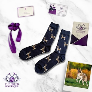 Akita Dog Print Socks Unisex One Size Fit UK 5 - 11, EU 38 - 46, and US 7.5 - 12