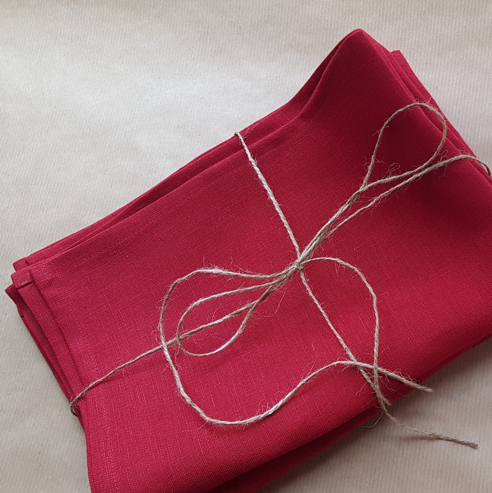 Green Linen Placemats Set of 24681012, Linen Table Cloth